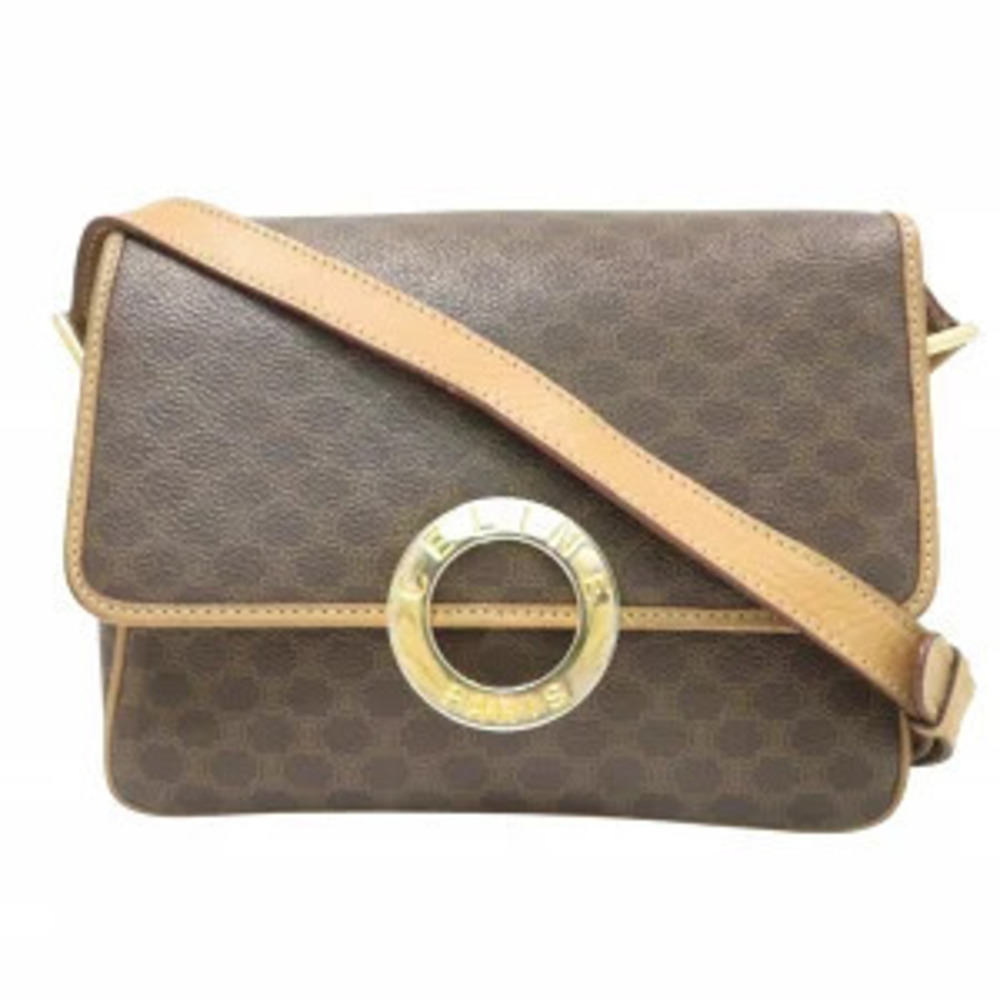 Celine shoulder bag Macadam leather